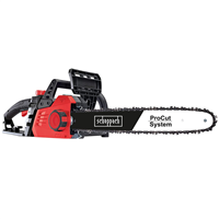 tronçonneuse électrique scheppach cse2600 45,5cm 2400w