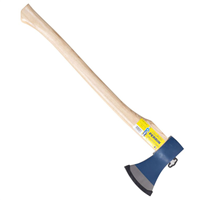 hache de bucheron à emmanchement galbé pour découpe bois - perrin - largeur 10 cm