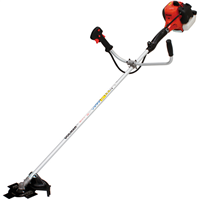 débroussailleuse thermique dolmar ms27u - moteur 2 temps de 25,7 cm³ - guidon en u - avec lame 4 dents