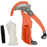 échenilloir à triple action de poulie p34-37 bahco avec corde 5 m et poignée