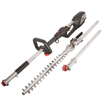 taille-haie électrique à manche télescopique scheppach tph900 230 v 900 w 2,5 mètres