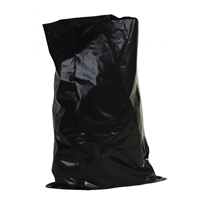 sac à gravats baobag - polyéthylène basse densité - 150 microns - capacité 75 litres - noir