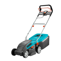 tondeuse à gazon électrique 1400w powermax 1400/34 gardena 10 hauteurs de coupe - largeur 34 cm