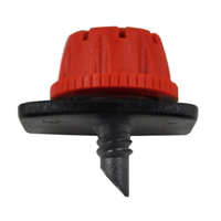 goutteur réglable pour système d'arrosage goutte à goutte embout biseauté - 40 pièces