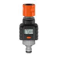 aquamètre compteur d'eau gardena - contrôle consommation et débit d'arrosage - 4 mesures