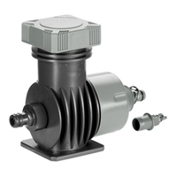 Centrale d'irrigation pour installation arrosage goutte à goutte - Gardena - Débit eau 2000L/heure