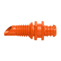 goutteur auto-régulant pour arrosage goutte à goutte ponctuel - débit eau 2l/heure - lot de 25