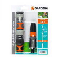 ensemble complet accessoires arrosage - pour tuyau diamètre ø 19 mm - 5 pièces - gardena