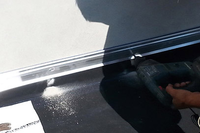 Déroulement de la membrane