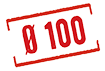 Ø 100