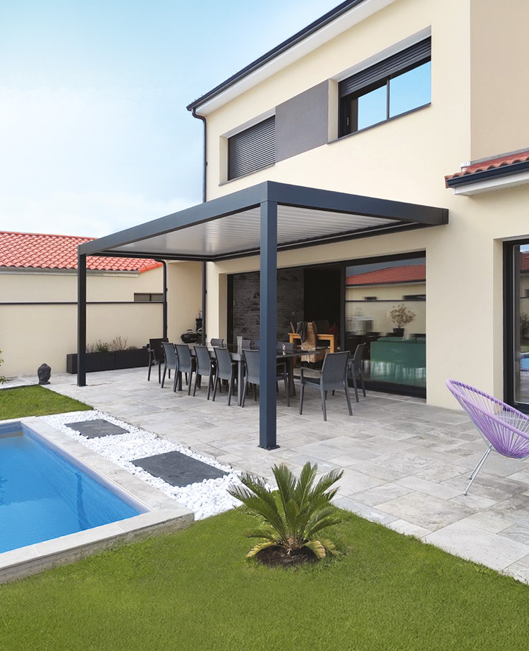 Pergola bioclimatique Alusun