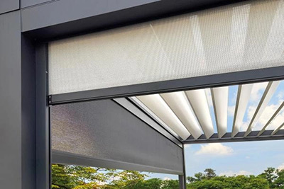 Pergola bioclimatique Alusun