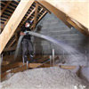 Isolation des combles perdus (soufflage)