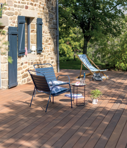 Terrasse bois composite
