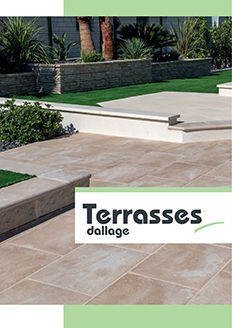 Terrasses dallage