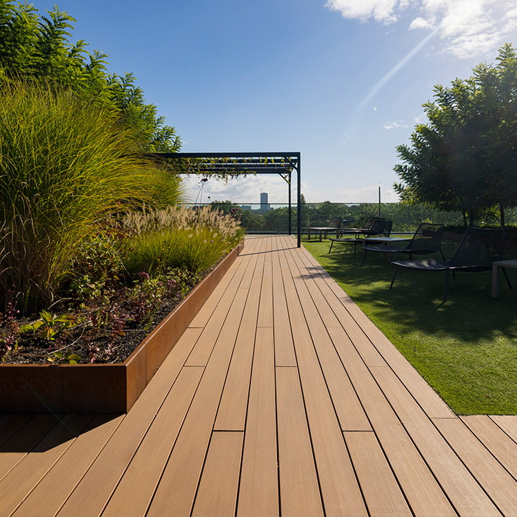 Terrasse bois composite