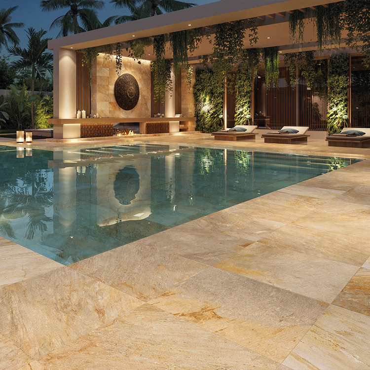Terrasse carrelage