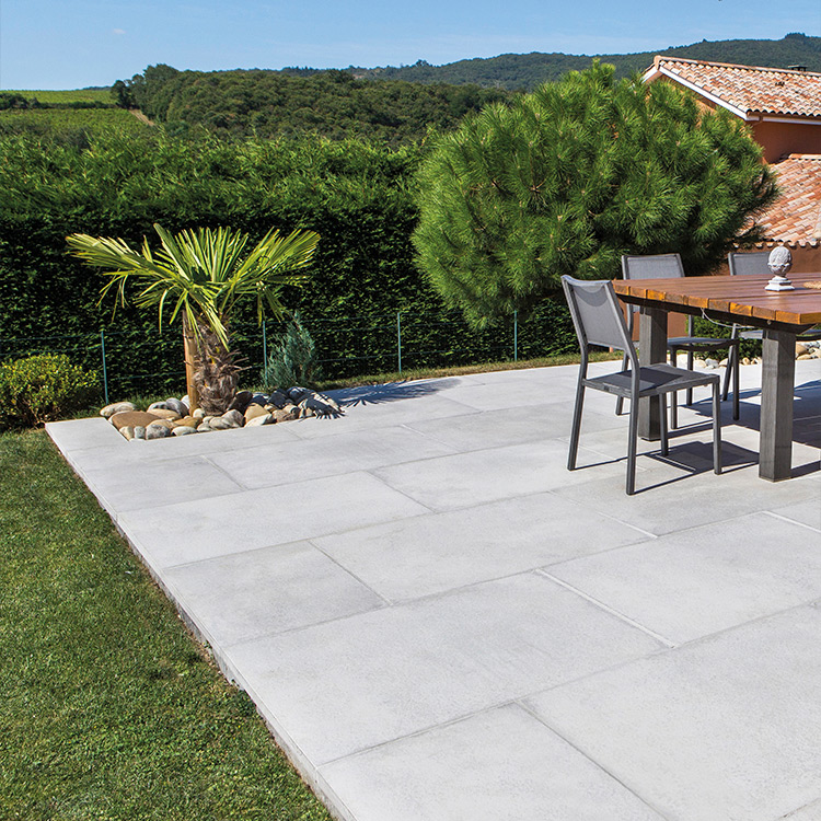 Terrasse dallage