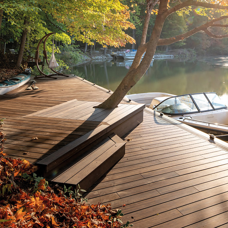 Terrasse bois composite