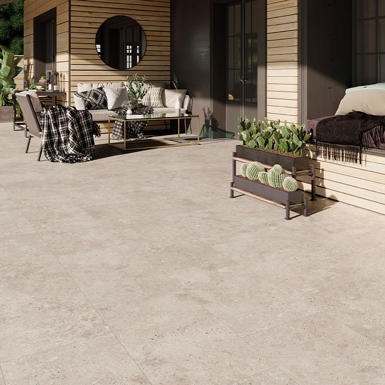 Terrasse carrelage