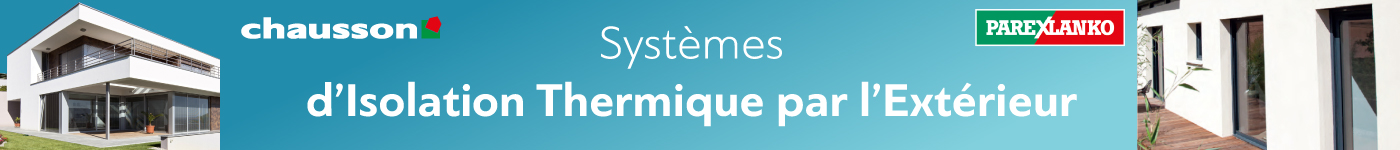 Systèmes d'Isolation Thermique par l'Extérieur avec PAREX