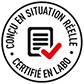 Conçu en situation réelle, certifié en labo Conçu en situation réelle, certifié en labo