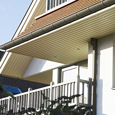 Planches de rive et lambris Deceuninck