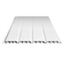 Lambris PVC blanc extérieur - Planchettes pré-percées pour habillage de sous-face - 4,0 m x 250 MM - ép. 10 mm