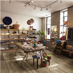 Lame de vinyle rigide à clipser CLIP 55 EDILIS avec sous-couche intégrée pour sol intérieur - Peak - 18 cmx122 cm ép.5.5 mm