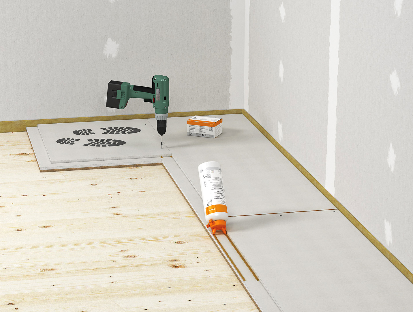 Chape sèche fermacell®