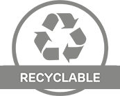 100% recyclable