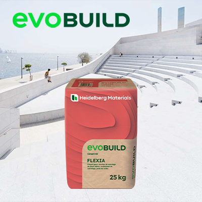 Nouvelle gamme de ciments à empreinte carbone réduite evoBuild
