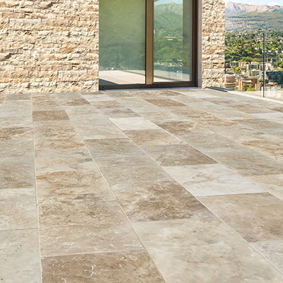 Traitement du travertin