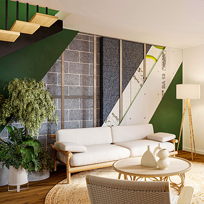 Isolants biosourcés à base de bois et de textiles recyclés