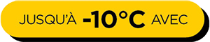 Jusqu'à -10 degrés