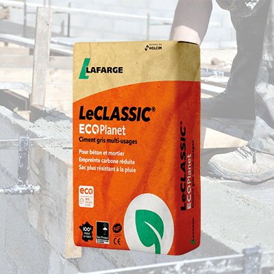 Ciment Lafarge le Classic® ECOPlanet