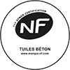 NF tuiles béton