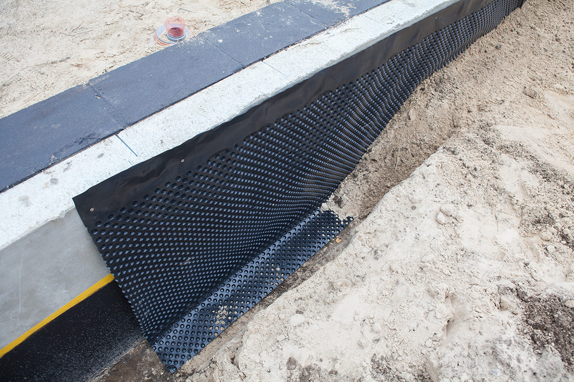 Membrane de protection soubassement OBRA