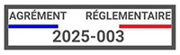 Agrément règlementaire 2025-003