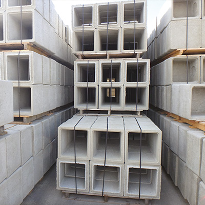 Boîtes pluviales en béton