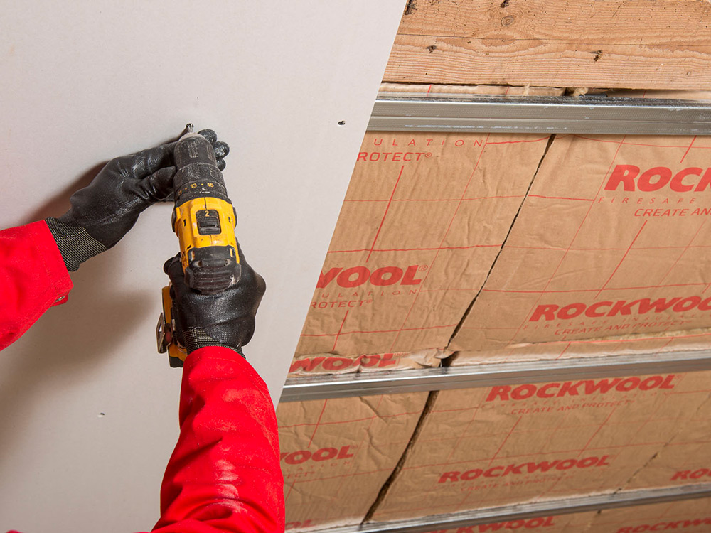 Isolation des combles ROCKWOOL