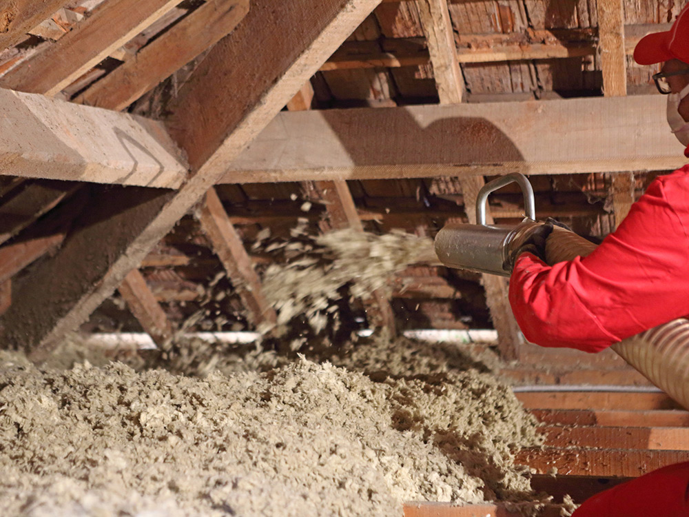 Isolation des combles ROCKWOOL