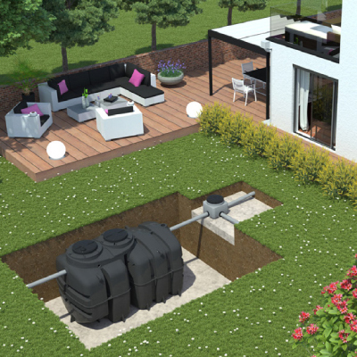 Microstation d'épuration AQUAMERIS de SEBICO