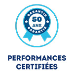 Performances certifiées 50 ans