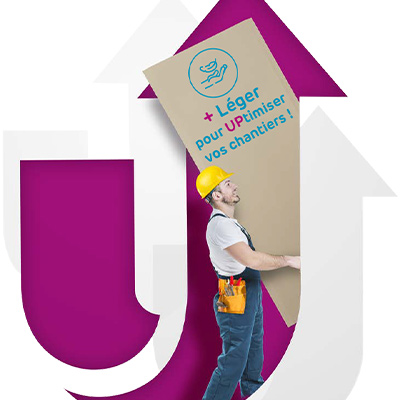 Plaque de plâtre Prégylight Up BA13