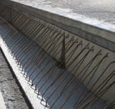 Scellement de fer à béton