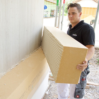 Panneau isolant en fibre de bois STEICOprotect L dry STEICO