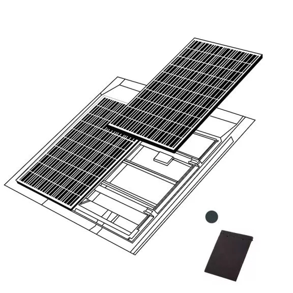 Solterre PV Premium Ardoise et tuile plate