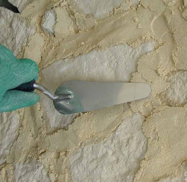 Enduit épais grain fin Georges Weber
