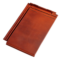 Tuile terre cuite aspect plat - Actua - emboîtement grand moule à pureau variable - Nuagé